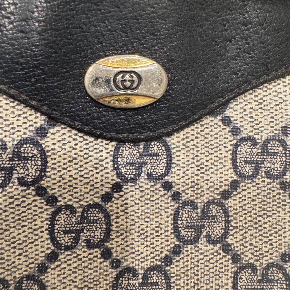 Vintage Gucci navy blue crossbody AUTHENTIC - Picture 3 of 8